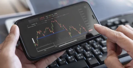 Immediate Matrix mobile interface providing real-time data visualization and market tracking on the go.